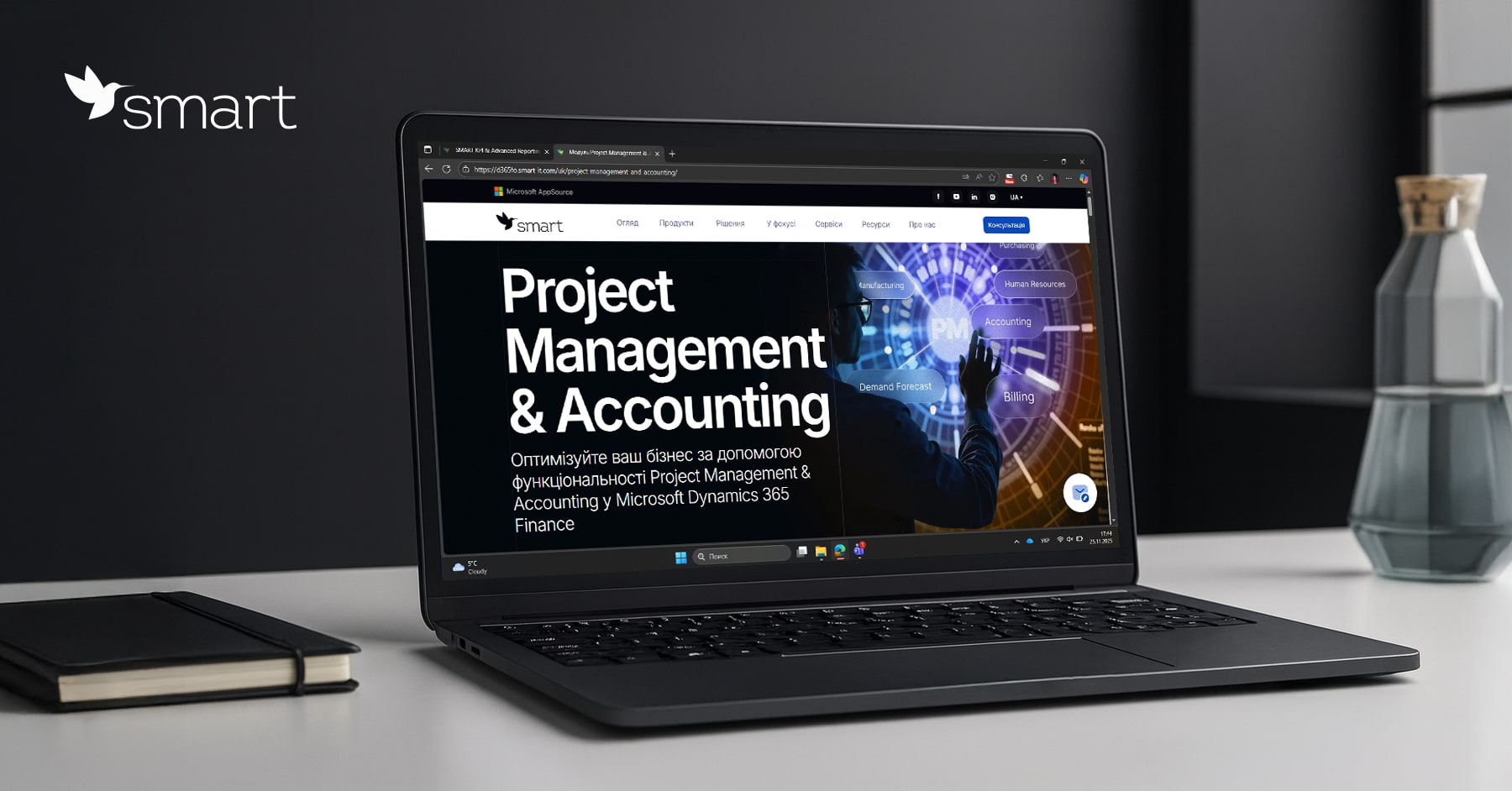 Project Management & Accounting — MS D365FO Apps | SMART business